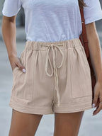 Maya Relaxed Drawstring Shorts